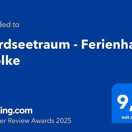 Nordseetraum - Ferienhaus Wolke Фридрихског Екстериор снимка