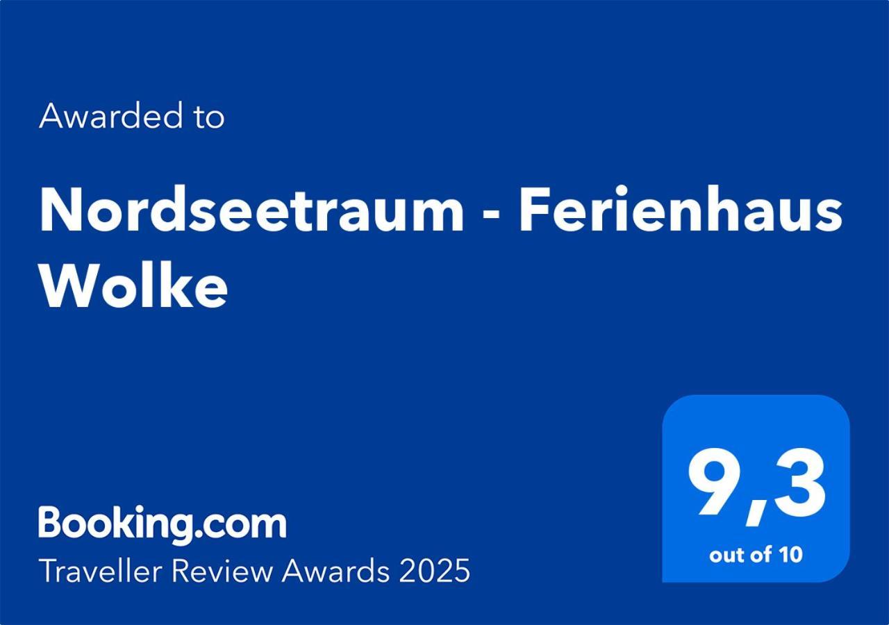 Nordseetraum - Ferienhaus Wolke Фридрихског Екстериор снимка
